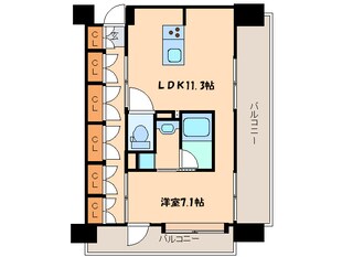 ア－デン泉プレミアの物件間取画像